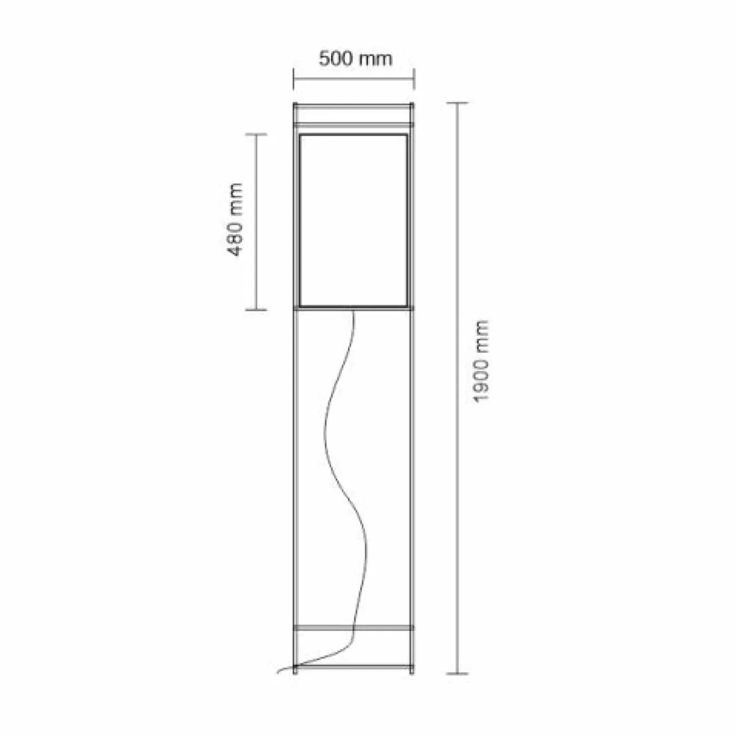 Nowoczesna lampa podłogowa - miedź 190cm ANT 9534 PAA | Kaja*Sklep Kaja Flash Sale
