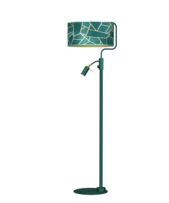 Nowoczesna lampa podłogowa z doświetleniem MLP7582 z serii ZIGGY | Kaja Oświetle*Sklep Kaja Outlet