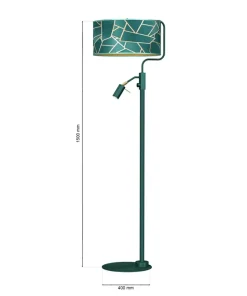 Nowoczesna lampa podłogowa z doświetleniem MLP7582 z serii ZIGGY | Kaja Oświetle*Sklep Kaja Outlet