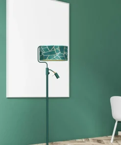 Nowoczesna lampa podłogowa z doświetleniem MLP7582 z serii ZIGGY | Kaja Oświetle*Sklep Kaja Outlet