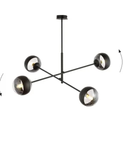Best Sale Sklep Kaja Nowoczesna lampa sufitowa z kloszami 1168/4 LINEAR | Kaja Oświetlenie