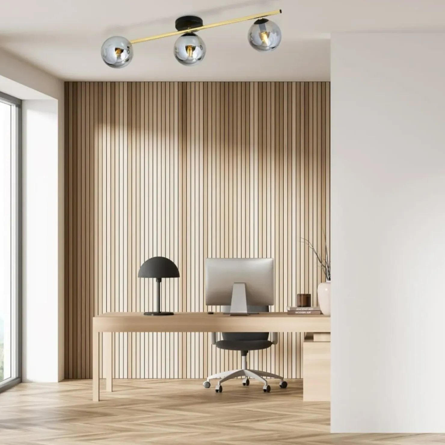 Sale Sklep Kaja Nowoczesna lampa sufitowa do korytarza 1246/3 z serii SPLENDI | Kaja