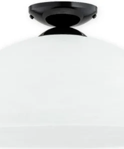Nowoczesna lampa sufitowa czarna podsufitka O3134 P1 CZA | Kaja*Sklep Kaja Cheap