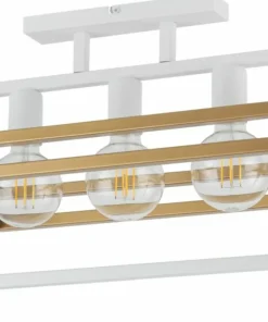 Store Sklep Kaja Nowoczesna lampa sufitowa do sypialni SIG 32405 z serii MERCI B/ZŁ
