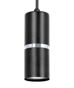 Shop Sklep Kaja Nowoczesna lampa wisząca, czarno-srebrne tuby K-5247 z serii VESTA