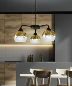 Nowoczesna lampa wisząca do salonu 33-57259 CROMINA | Kaja Oświetlenie*Sklep Kaja Hot