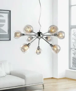 Cheap Sklep Kaja Nowoczesna lampa wisząca do salonu 39-65018 DIXI | Kaja Oświetlenie chrom