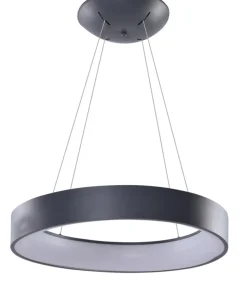 Best Sale Sklep Kaja Nowoczesna lampa wisząca LED nad stół AZ3974 SOLVENT | Kaja szary