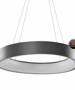 Best Sale Sklep Kaja Nowoczesna lampa wisząca LED nad stół AZ3974 SOLVENT | Kaja szary