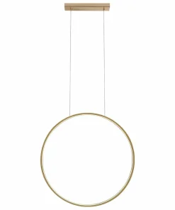 Outlet Sklep Kaja Nowoczesna lampa wisząca obręcz ⌀57cm 4000K ANT 5305 AGARO | Kaja