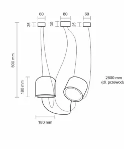 Cheap Sklep Kaja Nowoczesna lampa wisząca typu pająk ANT 9036 DOBO | Kaja Oświetlenie
