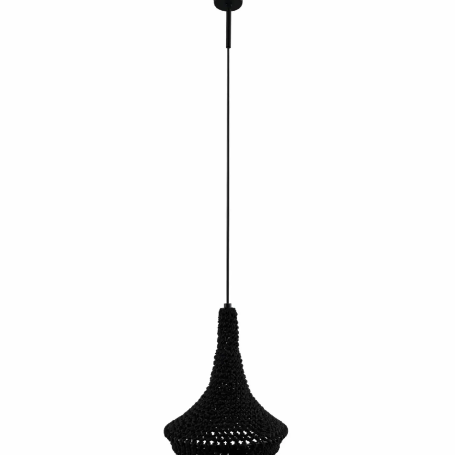Nowoczesna lampa wisząca z plecionym abażurem ANT 5172 MAHAKA | Kaja*Sklep Kaja Store