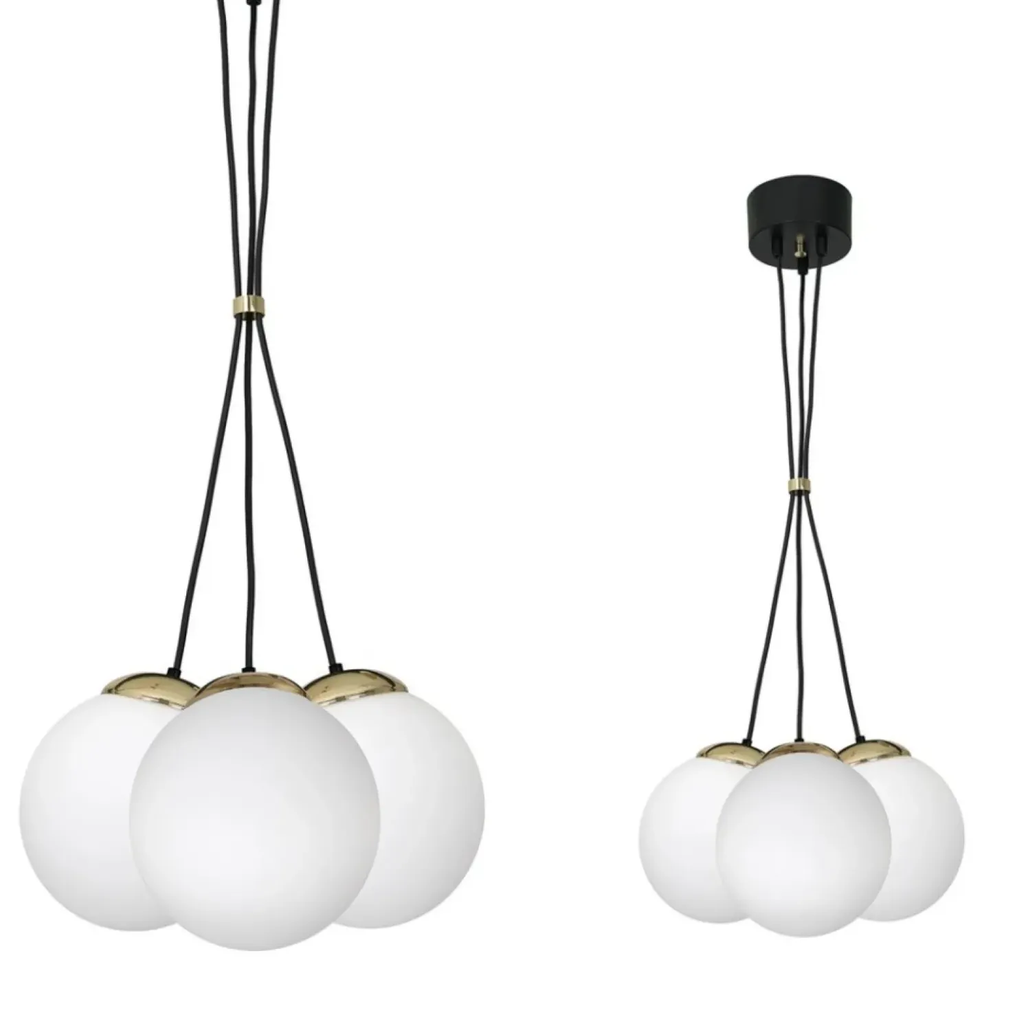Shop Sklep Kaja Nowoczesna lampa wisząca z wiązanką zwisów MLP6499 SPARTA | Kaja