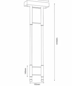 Outlet Sklep Kaja Nowoczesna lampa z dwoma światłami LED 4000K ANT 9072 ALHA S | Kaja
