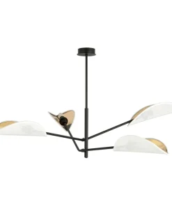Flash Sale Sklep Kaja Nowoczesna lampa z osłonkami w kształci liści 1159/4 VENE | Kaja