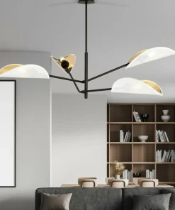 Flash Sale Sklep Kaja Nowoczesna lampa z osłonkami w kształci liści 1159/4 VENE | Kaja