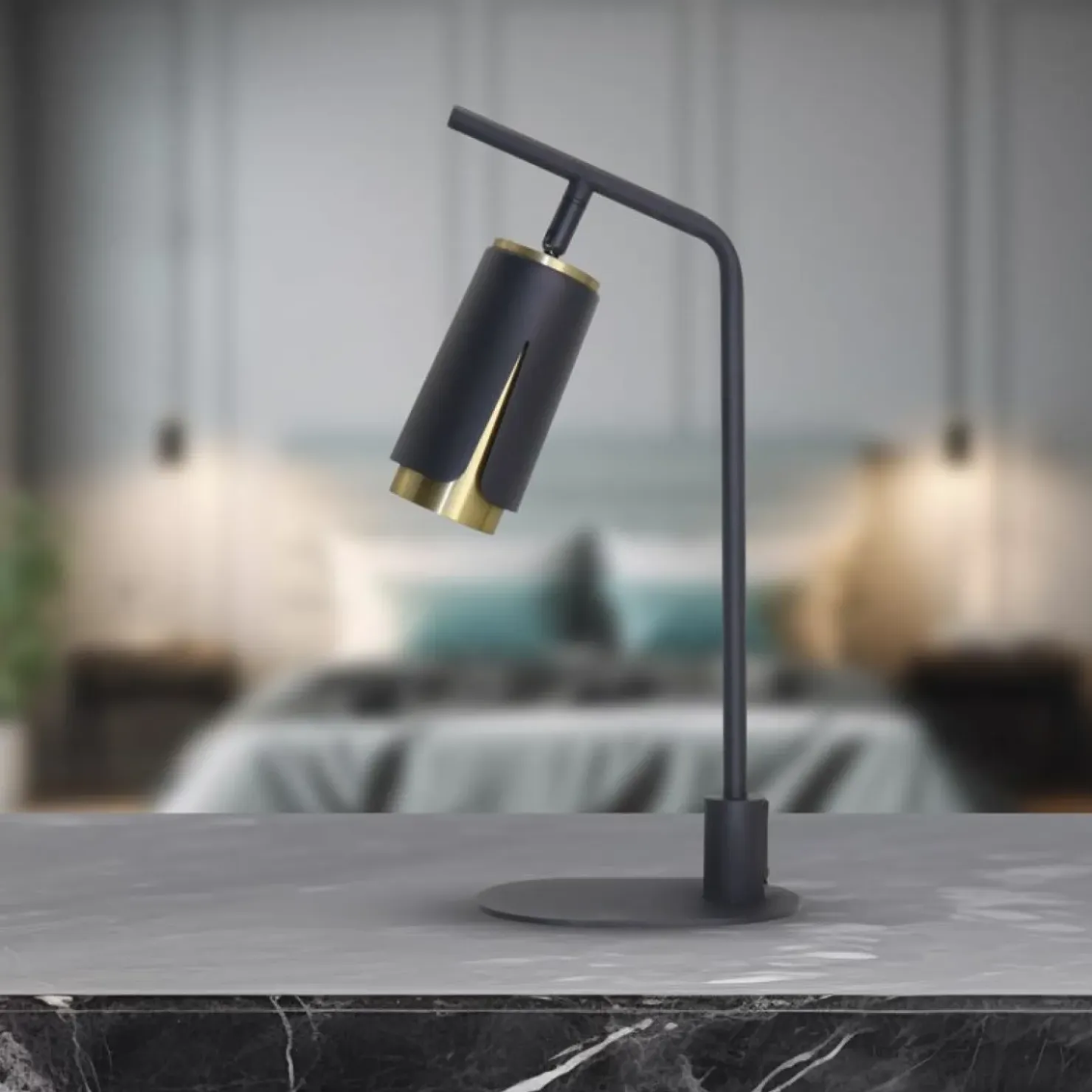 Nowoczesna lampka biurkowa, ruchoma tuba ML0268 FLOWER | Kaja*Sklep Kaja Sale