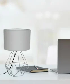 Nowoczesna lampka nocna, druciana podstawa MLP7202 BASKET | Kaja*Sklep Kaja Cheap
