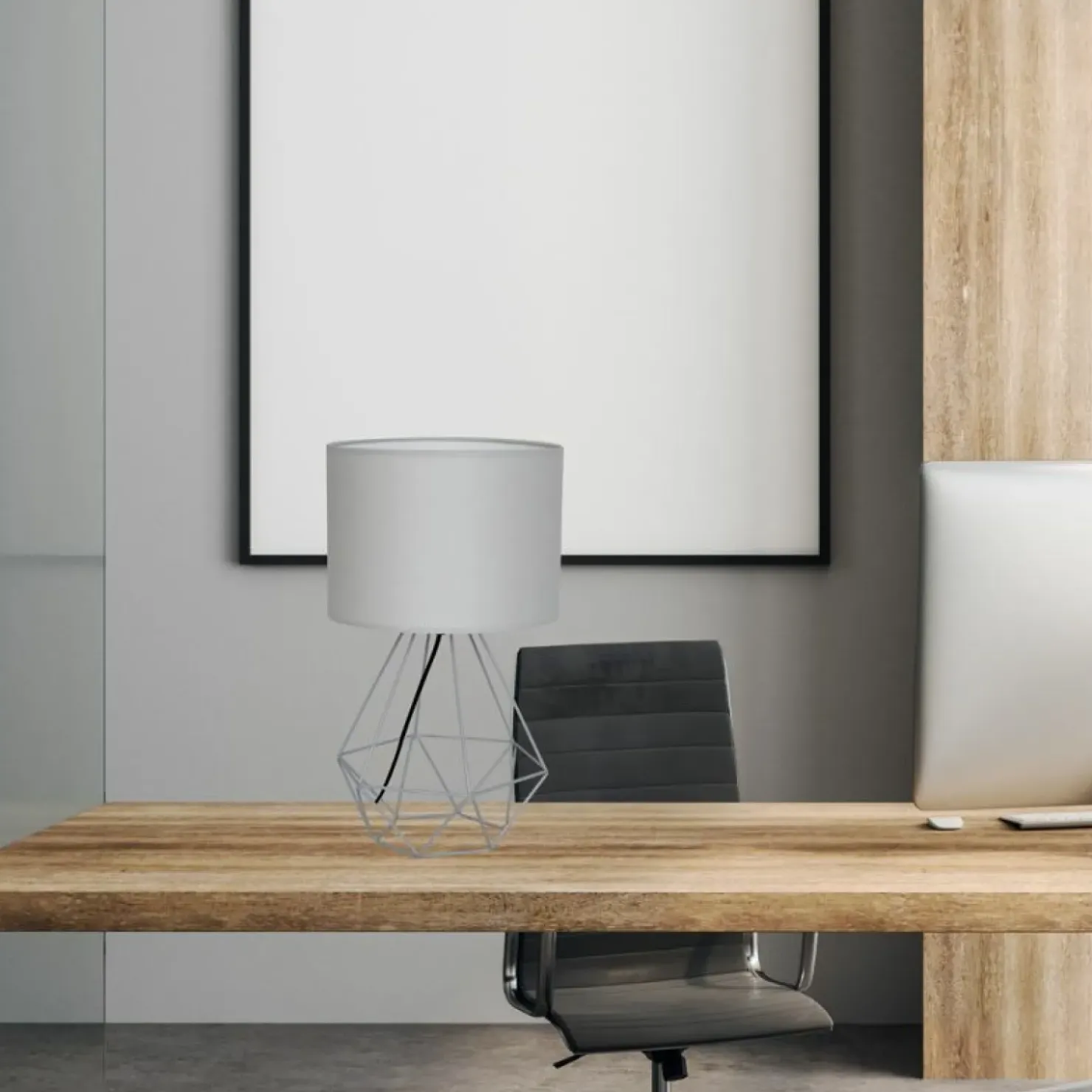 Nowoczesna lampka nocna, druciana podstawa MLP7202 BASKET | Kaja*Sklep Kaja Cheap