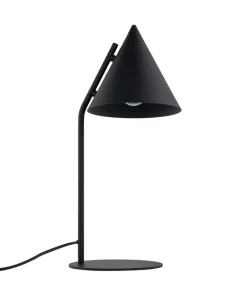 Nowoczesna lampka stołowa - stożek TK 16009 CONO BLACK | Kaja*Sklep Kaja Sale
