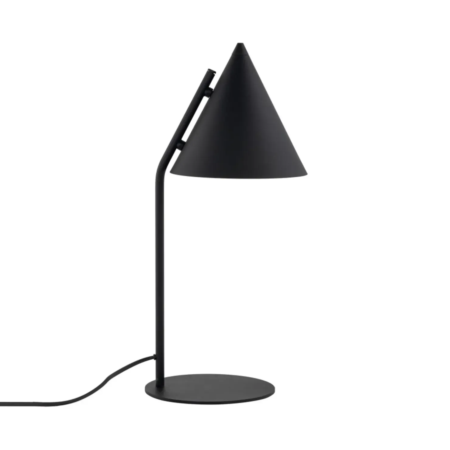Nowoczesna lampka stołowa - stożek TK 16009 CONO BLACK | Kaja*Sklep Kaja Sale