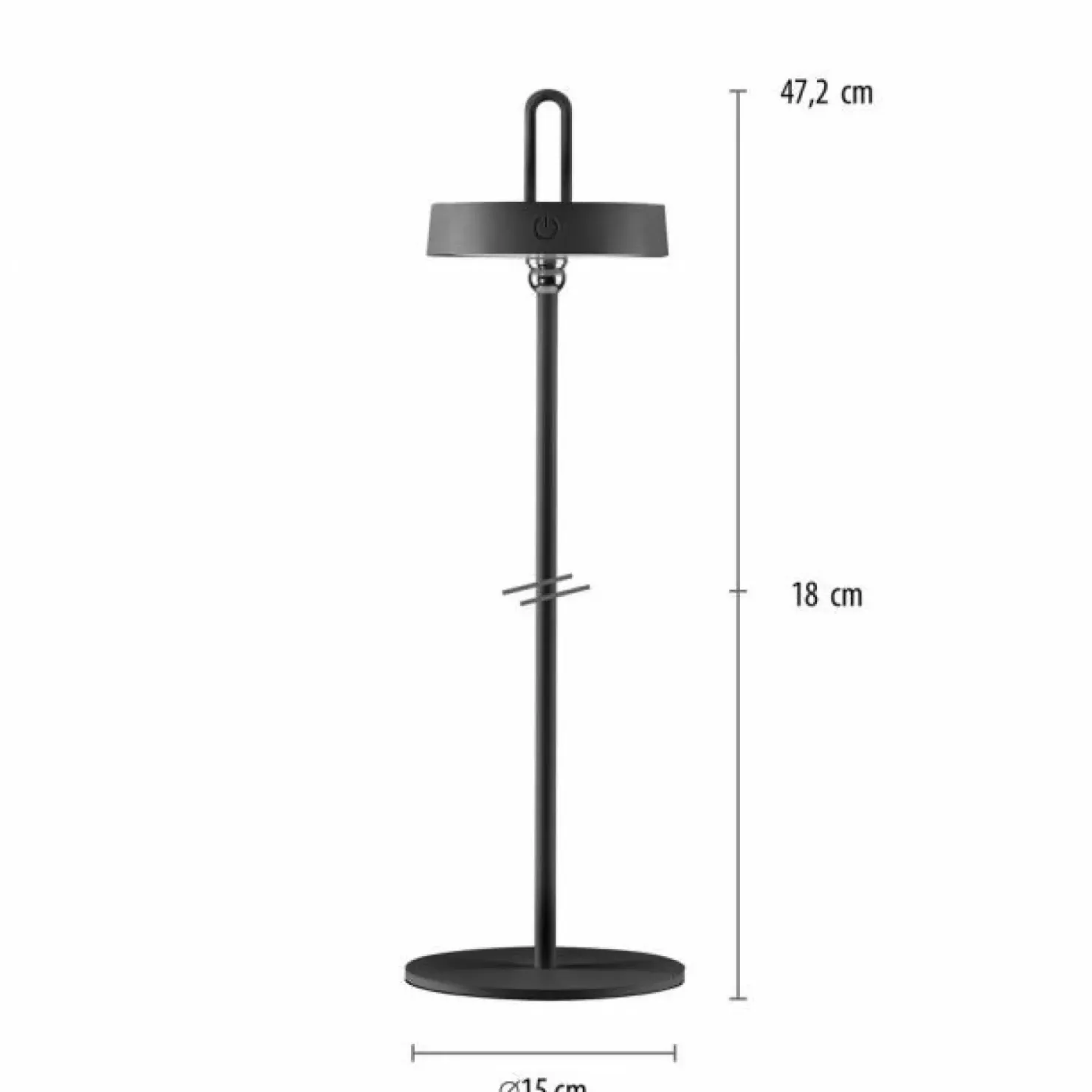 Nowoczesna lampka stołowa LED, na biurko ZM 19310-18 AMAG | Kaja*Sklep Kaja Clearance