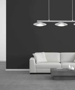 Best Sale Sklep Kaja Nowoczesna, ledowa lampa wisząca nad stół ML416 ELLIPSE | Kaja chrom