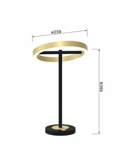 Nowoczesna, ledowa lampka stołowa WF 8016-104 BREST | Kaja*Sklep Kaja Clearance