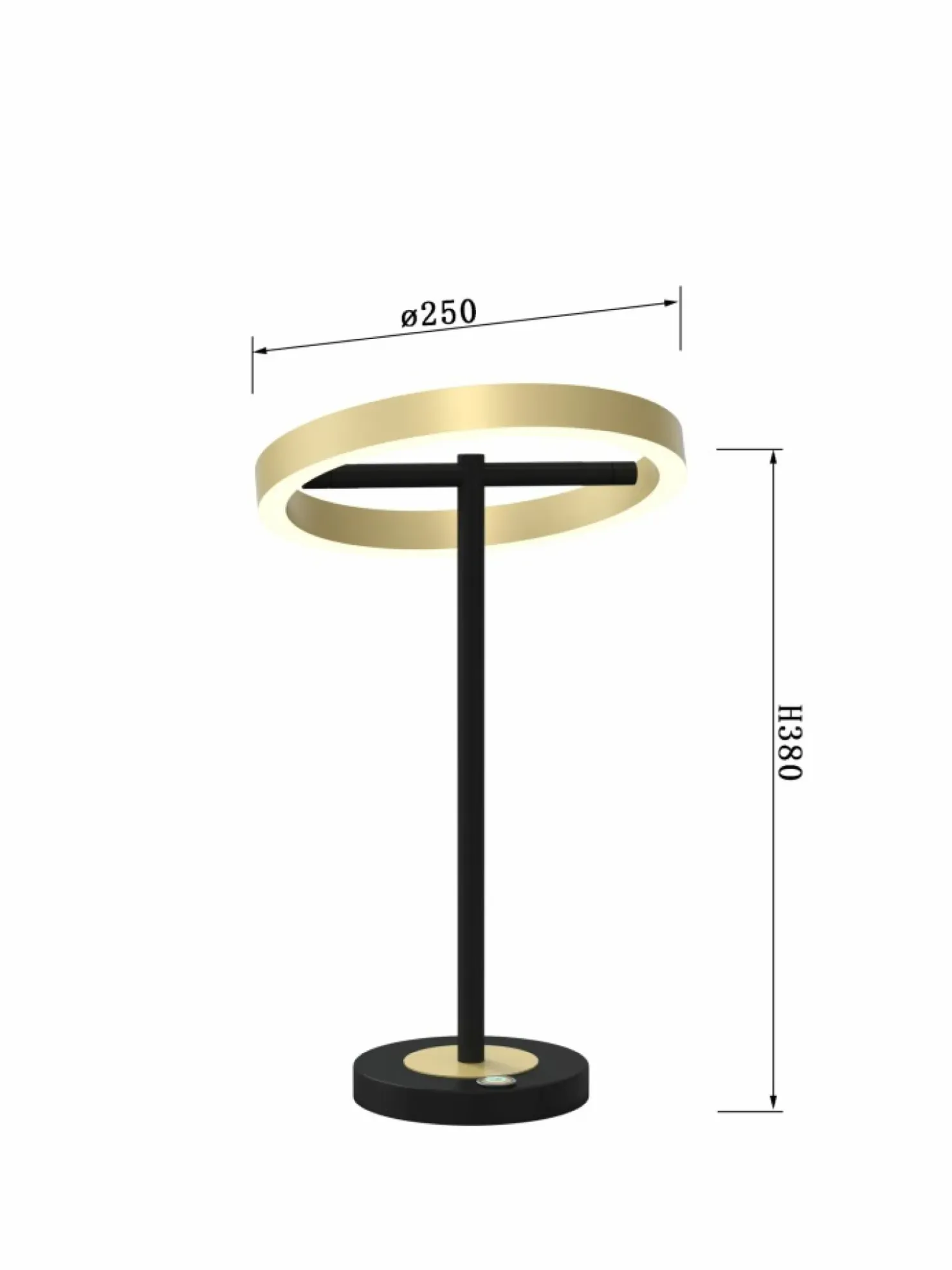 Nowoczesna, ledowa lampka stołowa WF 8016-104 BREST | Kaja*Sklep Kaja Clearance