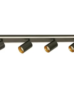 Discount Sklep Kaja Nowoczesna listwa LED z reflektorami LP-0612/4C BK PARMA | Kaja