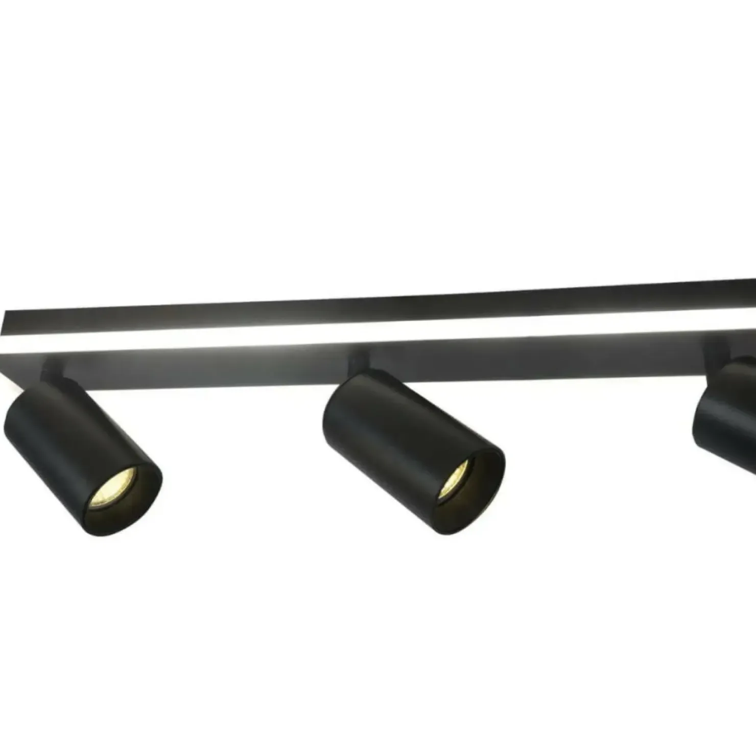 Discount Sklep Kaja Nowoczesna listwa LED z reflektorami LP-0612/4C BK PARMA | Kaja