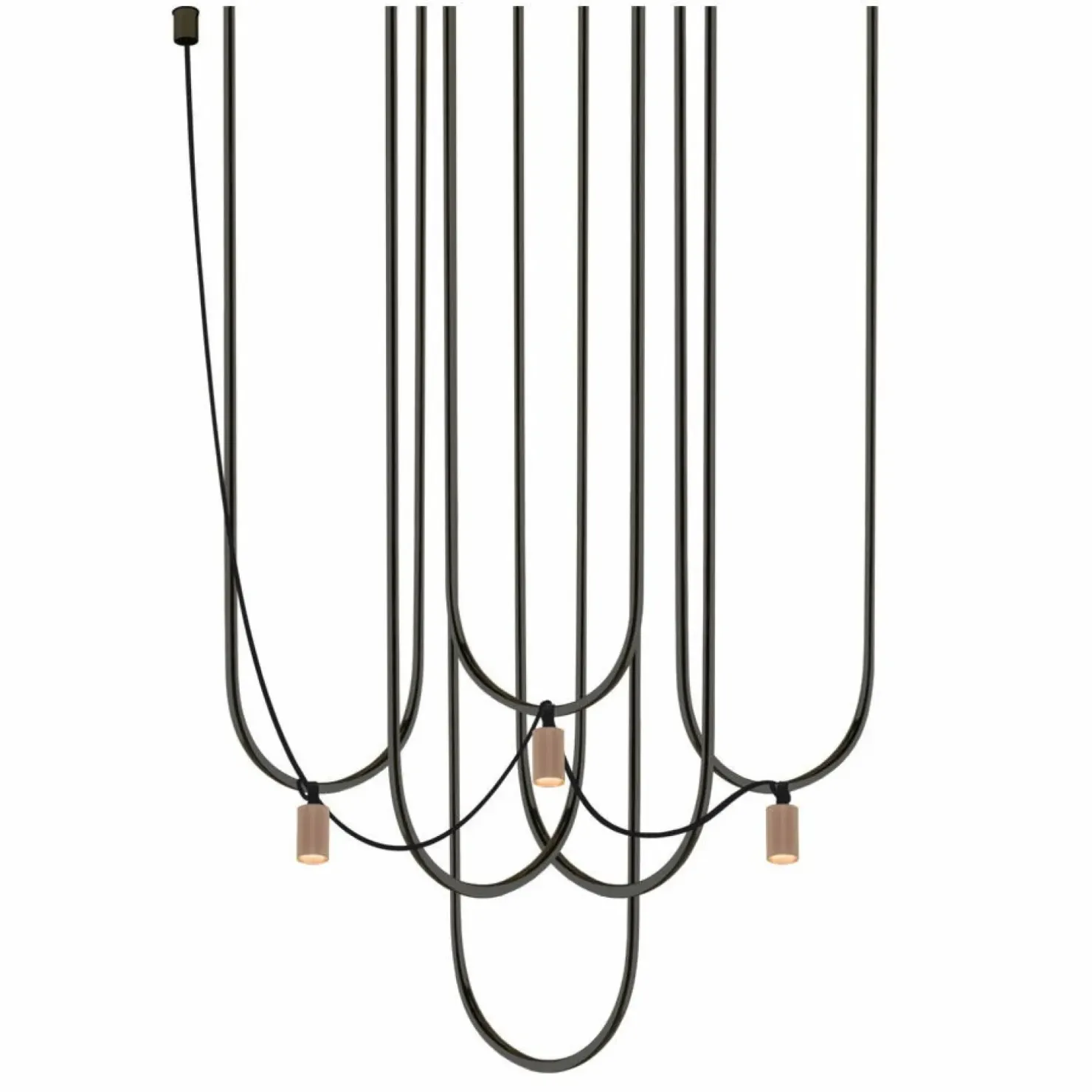 Clearance Sklep Kaja Nowoczesna, nieregularna lampa wisząca ANT 9784 UDIN | Kaja Oświetlenie