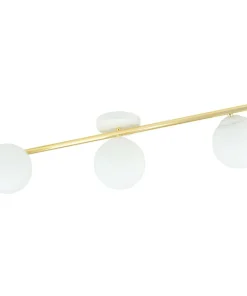 Outlet Sklep Kaja Nowoczesna, prosta lampa sufitowa do salonu 1249/3 z serii SPLENDI
