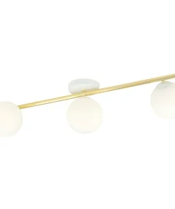 Outlet Sklep Kaja Nowoczesna, prosta lampa sufitowa do salonu 1249/3 z serii SPLENDI