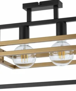 Sale Sklep Kaja Nowoczesna, stylowa lampa sufitowa do holu SIG 32401 MERCI CZ/ZŁ