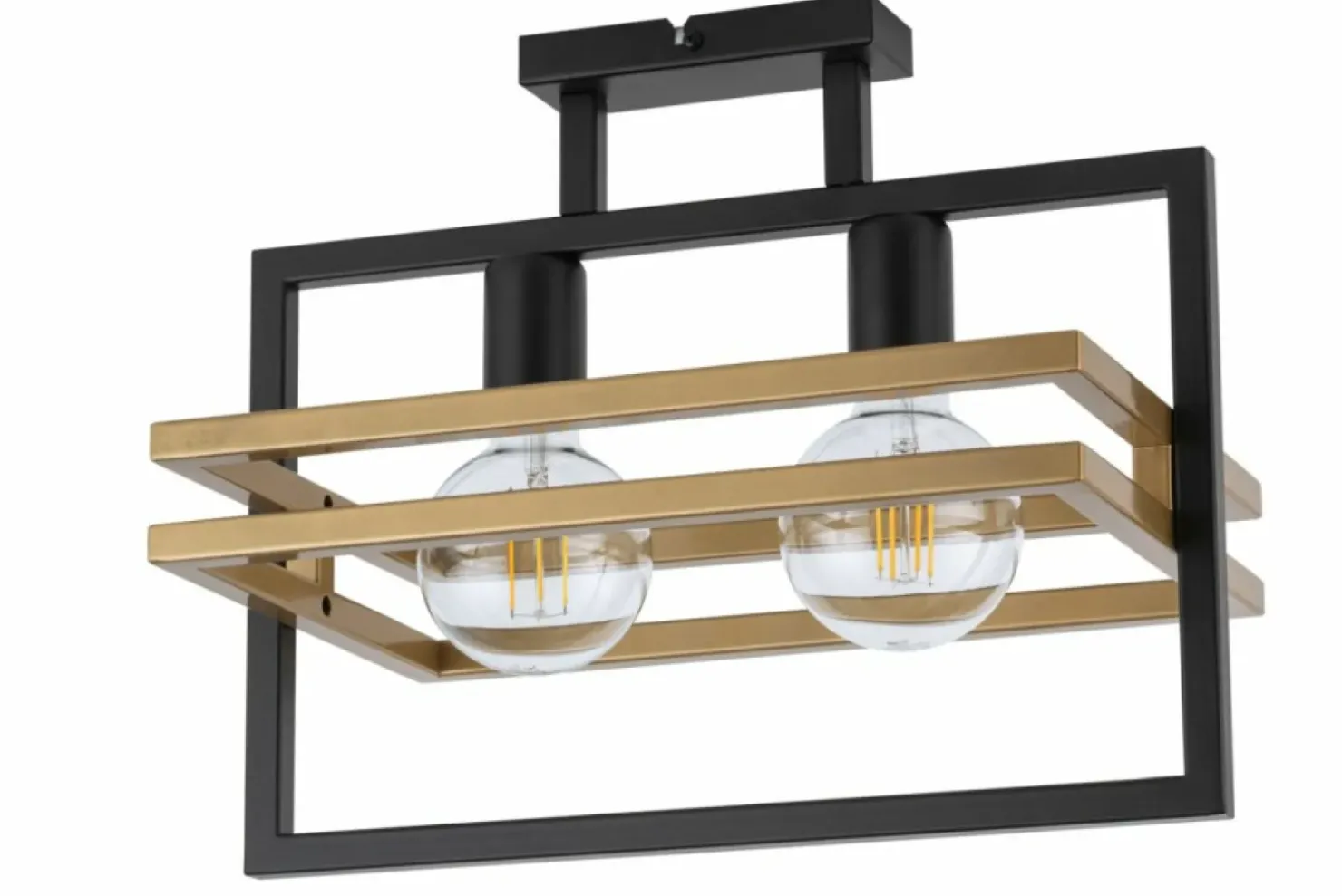 Sale Sklep Kaja Nowoczesna, stylowa lampa sufitowa do holu SIG 32401 MERCI CZ/ZŁ