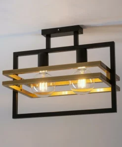 Sale Sklep Kaja Nowoczesna, stylowa lampa sufitowa do holu SIG 32401 MERCI CZ/ZŁ