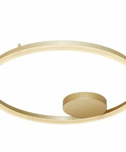 Online Sklep Kaja Nowoczesna złota lampa sufitowa LED okrągła AZ4704 HALO | Kaja złoty