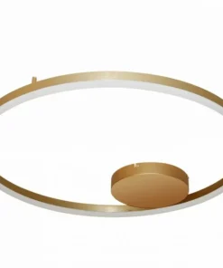 Online Sklep Kaja Nowoczesna złota lampa sufitowa LED okrągła AZ4704 HALO | Kaja złoty