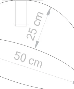 Sale Sklep Kaja Nowoczesny, kopułowy plafon do salonu SIG 32469 - SFERA 50 CZ/MIEDŹ