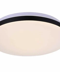 Nowoczesny, ledowy plafon do salonu LP-335/1C M 4BK - BABILON | Kaja*Sklep Kaja Store