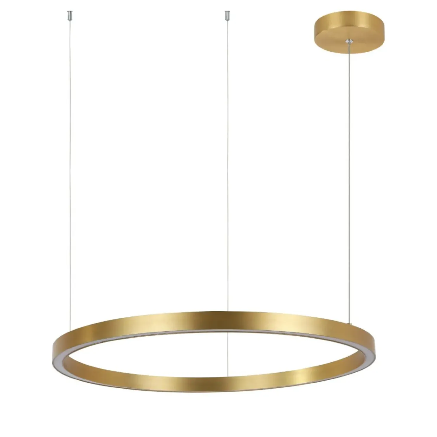 Best Sklep Kaja Nowoczesny żyrandol LED do sypialni LP-033/1P S GD z serii MIDWAY