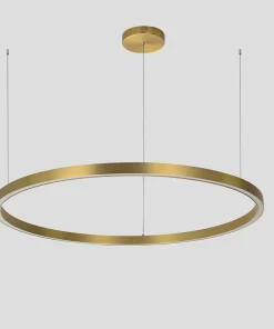 Best Sklep Kaja Nowoczesny żyrandol LED do sypialni LP-033/1P S GD z serii MIDWAY