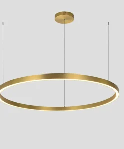 Best Sklep Kaja Nowoczesny żyrandol LED do sypialni LP-033/1P S GD z serii MIDWAY
