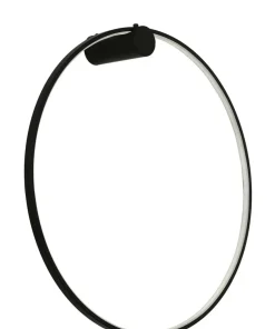 Obręcz ścienna, ledowy ring ⌀60 LP-999/1W S BK MIRROR | Kaja*Sklep Kaja Shop