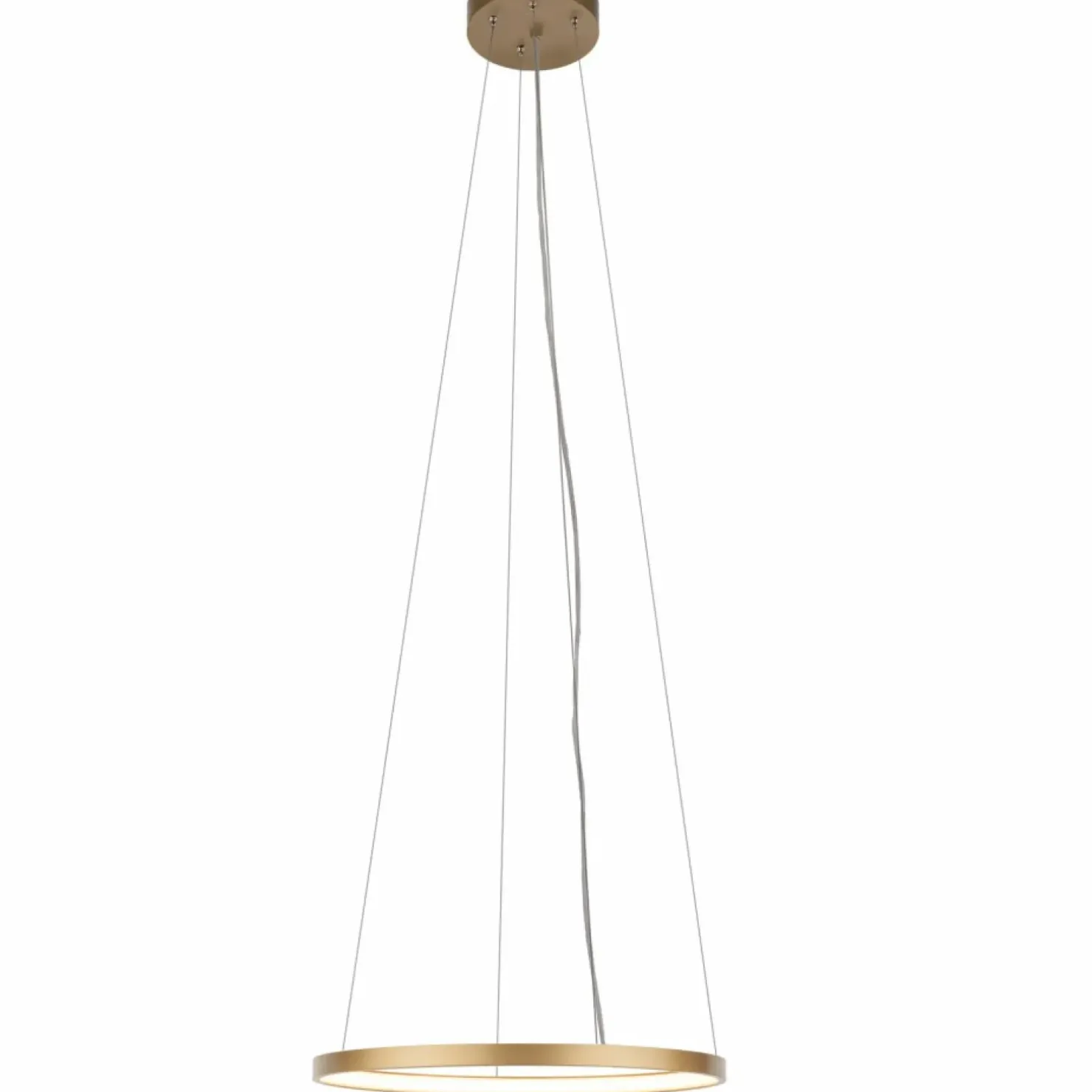 Sale Sklep Kaja Obręcz LED w złotym kolorze ⌀57cm 4000K ANT 5325 z serii AGA