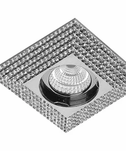 Oczko podtynkowe wysadzane kryształkami AZ1612 PIRAMIDE XL | Kaja*Sklep Kaja Sale