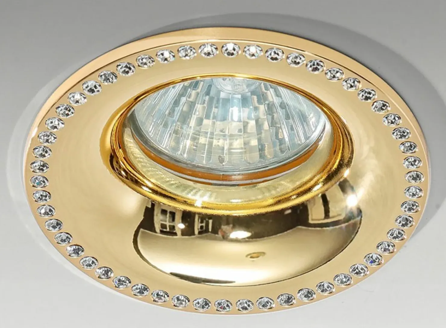 Oczko wpustowe z kryształkami AZ2740 ADAMO MIDST DIAMOND | Kaja*Sklep Kaja Sale