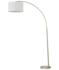 Okazała, chromowana lampa stojąca TK 16022 ZENITH WHITE | Kaja*Sklep Kaja New