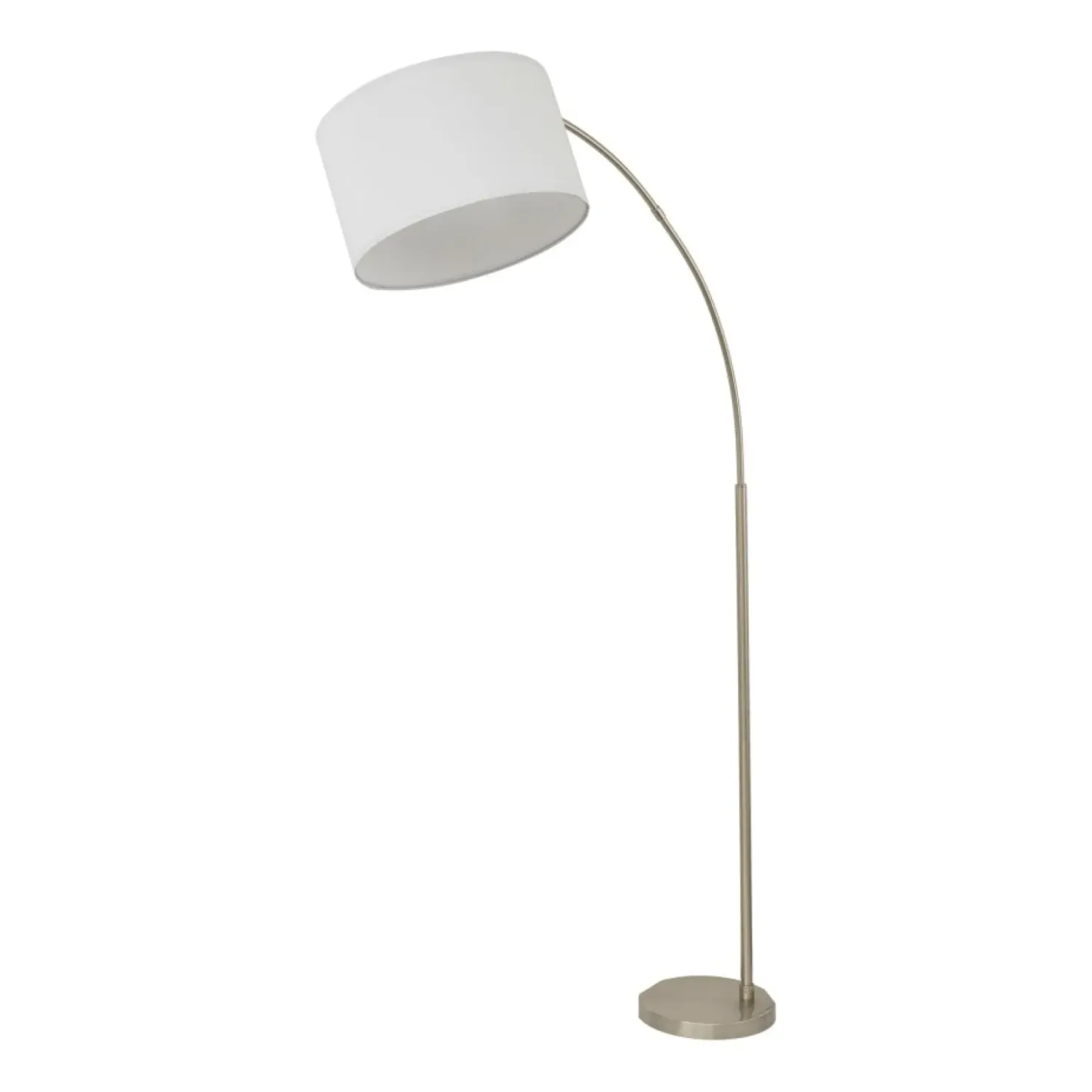 Okazała, chromowana lampa stojąca TK 16022 ZENITH WHITE | Kaja*Sklep Kaja New